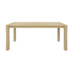 Elemental 180cm Dining Table Brushed Smoke Grey