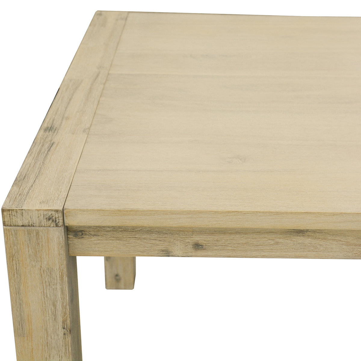 Elemental 180cm Dining Table Brushed Smoke Grey