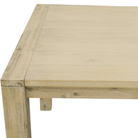 Elemental 180cm Dining Table Brushed Smoke Grey