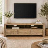 Elemental 169cm ETU Entertainment TV Unit Brushed Smoke Grey