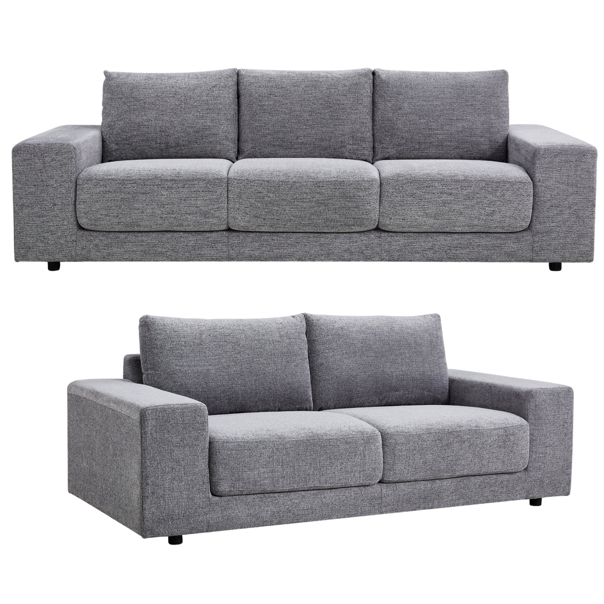 Eliana Fabric Sofa 3 + 4 Seater 