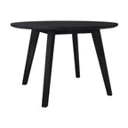 Ellen 100cm Round Dining Table Black