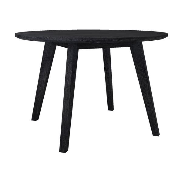 Ellen 100cm Round Dining Table Black
