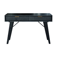 Ellen 120cm Writing Desk Console Table Black