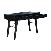 Ellen 120cm Writing Desk Console Table Black