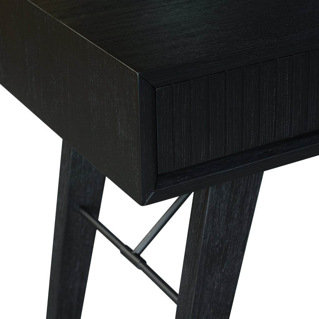 Ellen 120cm Writing Desk Console Table Black