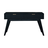 Ellen 130cm Console Hallway Table Black