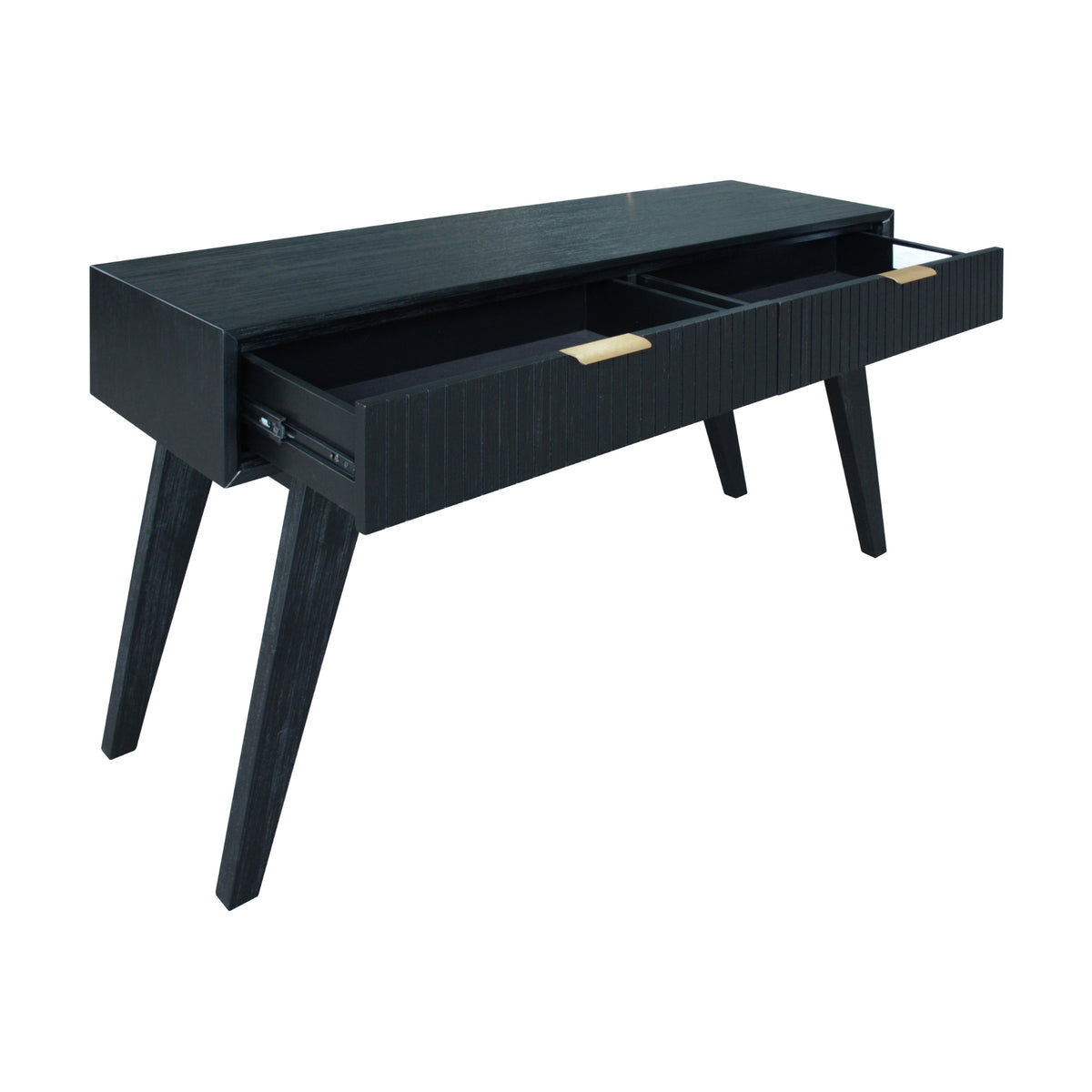 Ellen 130cm Console Hallway Table Black