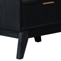 Ellen 55cm Lamp Side Table Black