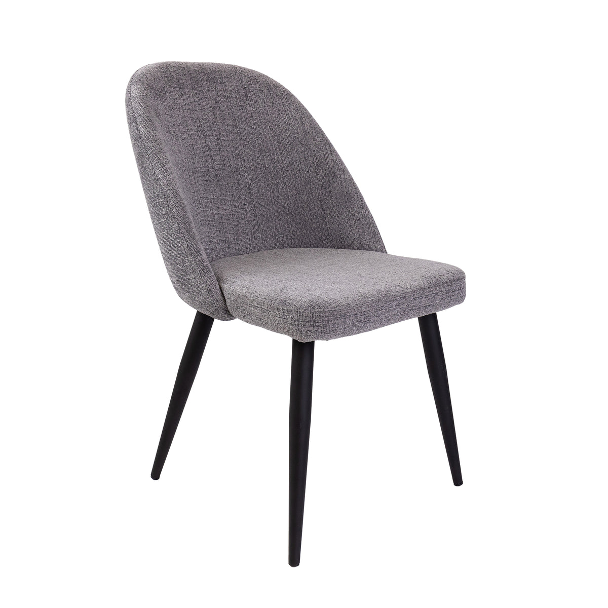 Erin Set of 2 Dining Chair Dark Grey 