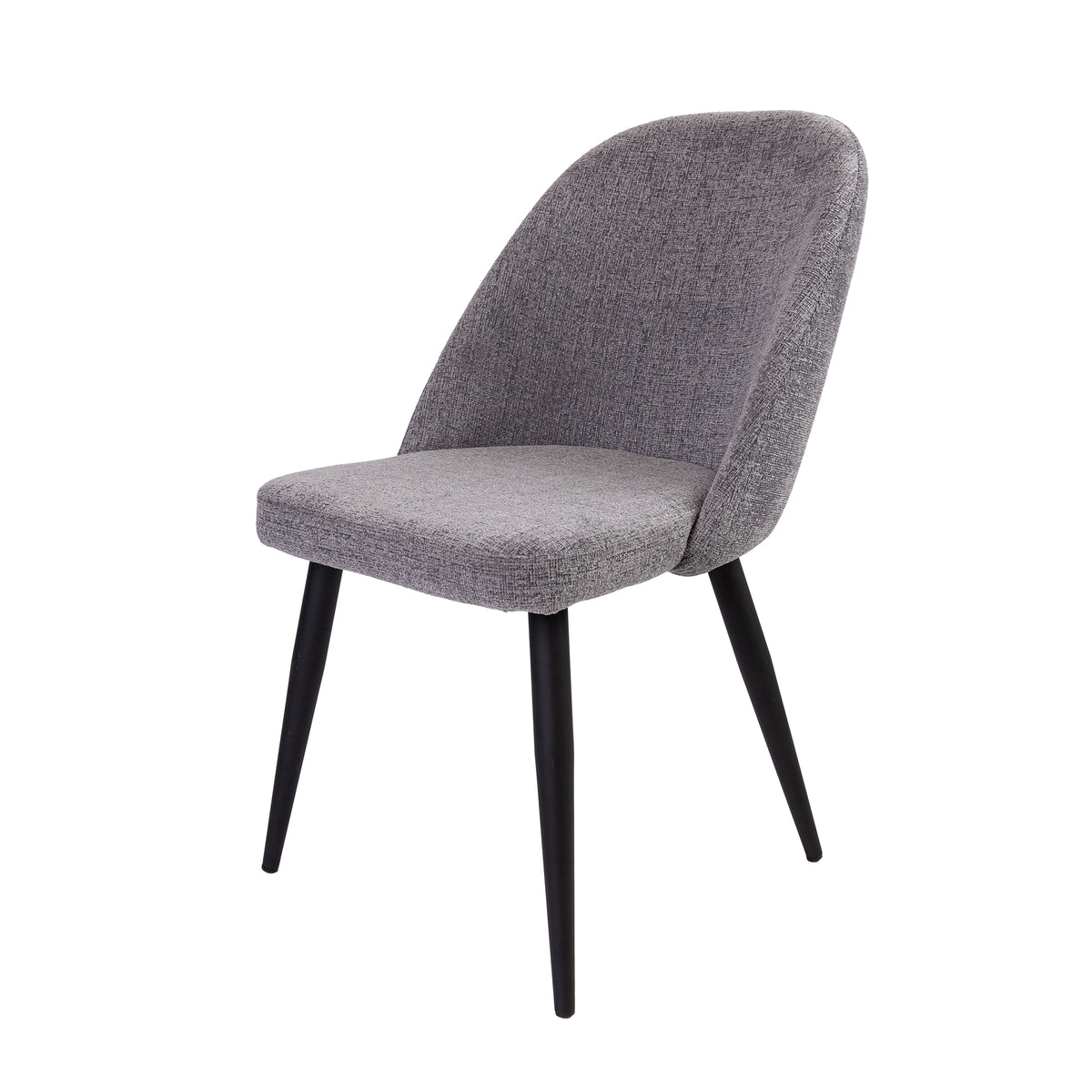 Erin Set of 2 Dining Chair Dark Grey 