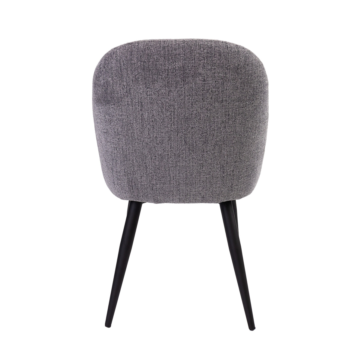 Erin Set of 2 Dining Chair Dark Grey 