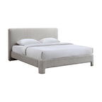 Finley King Bed Frame Stone Grey