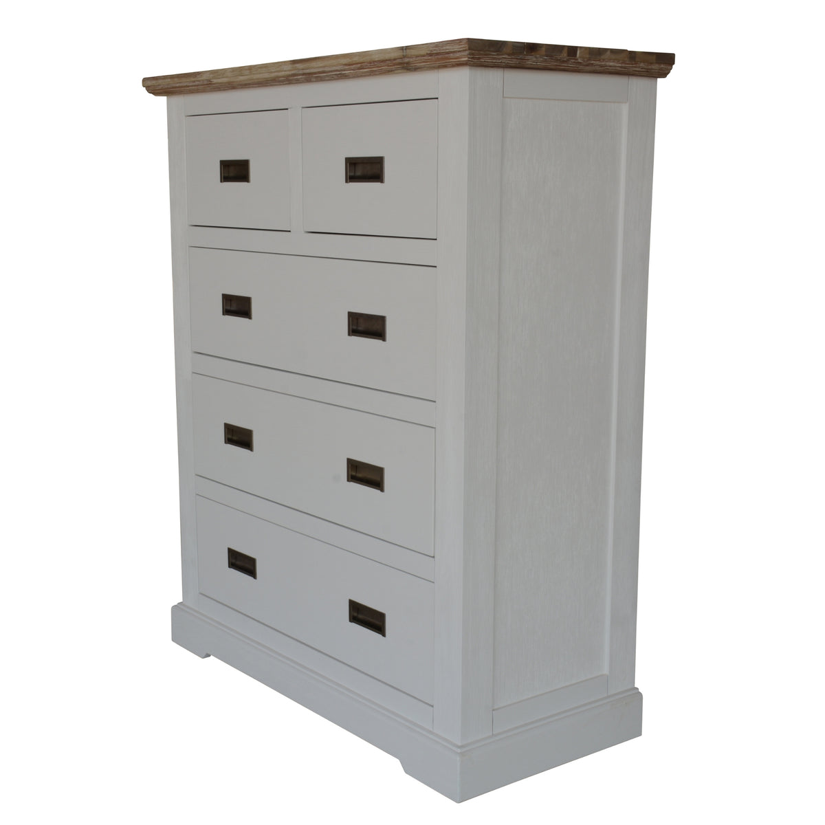Fiona 4pc Bed Suite Bedside Tallboy King 