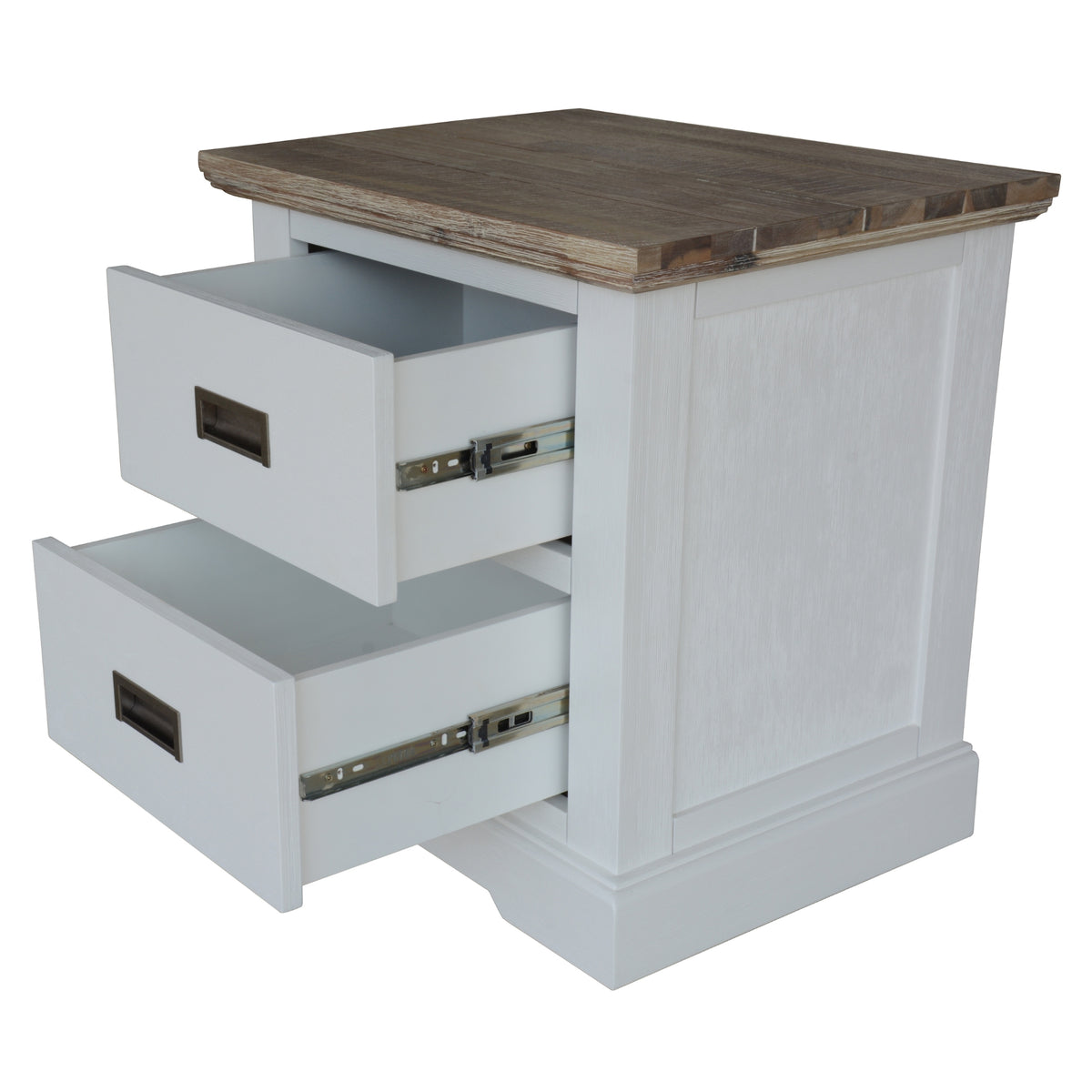 Fiona 4pc Bed Suite Bedside Tallboy King 