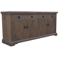 Florence  Buffet Table 180cm 2 Door 4 Drawer Solid Mango Timber Wood