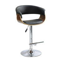 Focus PU Barstool Bar Chair Black
