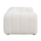 Gabriella 2 Seater Sofa Woven Fabric Boucle White