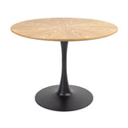 Globe 100cm Round Dining Table Natural