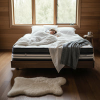 Grand Luxury Mattress Medium Euro Top 5 Zone Pocket Spring Cooling Gel Queen 