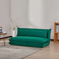 Happy Folding Sofa Bed Double Green