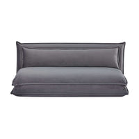 Happy Folding Sofa Bed Double Grey