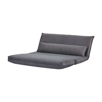 Happy Folding Sofa Bed Double Grey