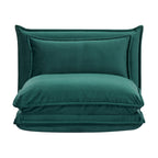 Happy Folding Sofa Bed Single Dark Green