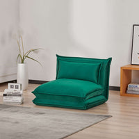 Happy Folding Sofa Bed Single Green