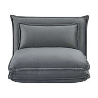 Happy Folding Sofa Bed Single Grey