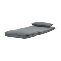 Happy Folding Sofa Bed Single Grey