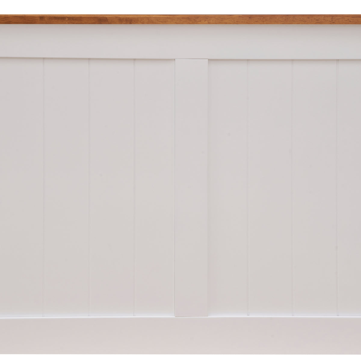 Harbourview Double Bed Frame Brown White