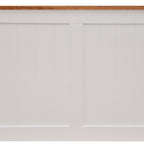 Harbourview Queen Bed Frame Brown White