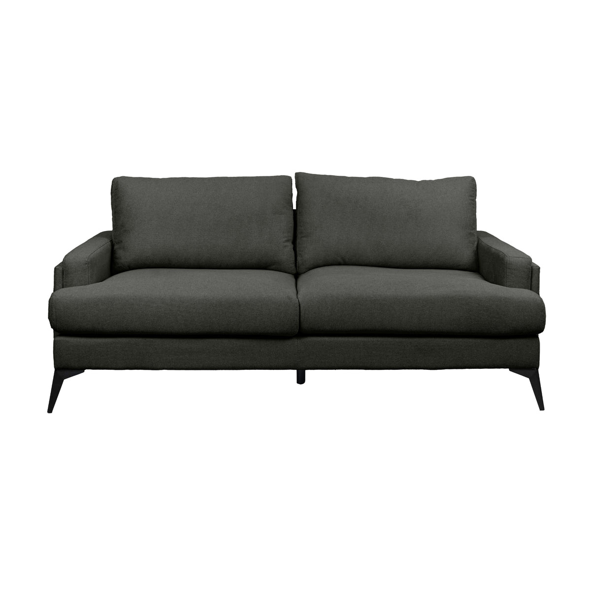 Harry 2 Seater Fabric Sofa Dark Grey