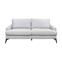 Harry 2 Seater Fabric Sofa Light Grey