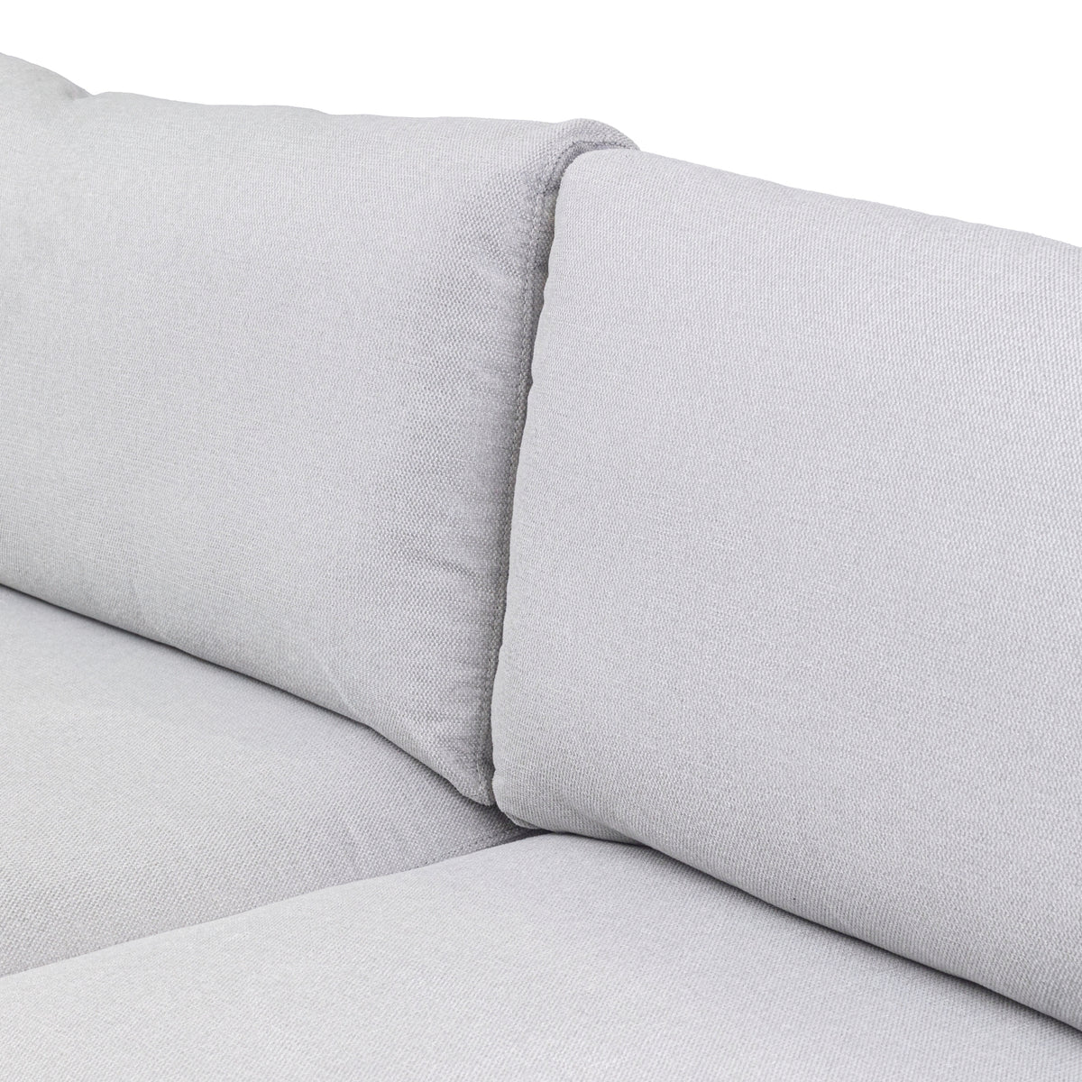 Harry 2 Seater Fabric Sofa Light Grey