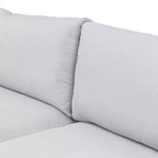Harry 2 Seater Fabric Sofa Light Grey