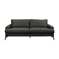 Harry 3 Seater Fabric Sofa Dark Grey