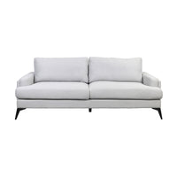 Harry 3 Seater Fabric Sofa Light Grey