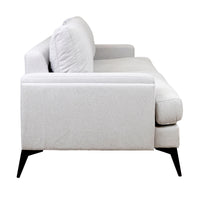 Harry 3 Seater Fabric Sofa Light Grey