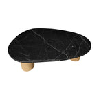 Harvey 99cm Marble Coffee Table Large Black