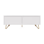 Hawea 150cm ETU Entertainment TV Unit White, front view on a white background