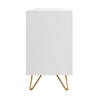 Hawea 150cm Sideboard Buffet Table White, side view