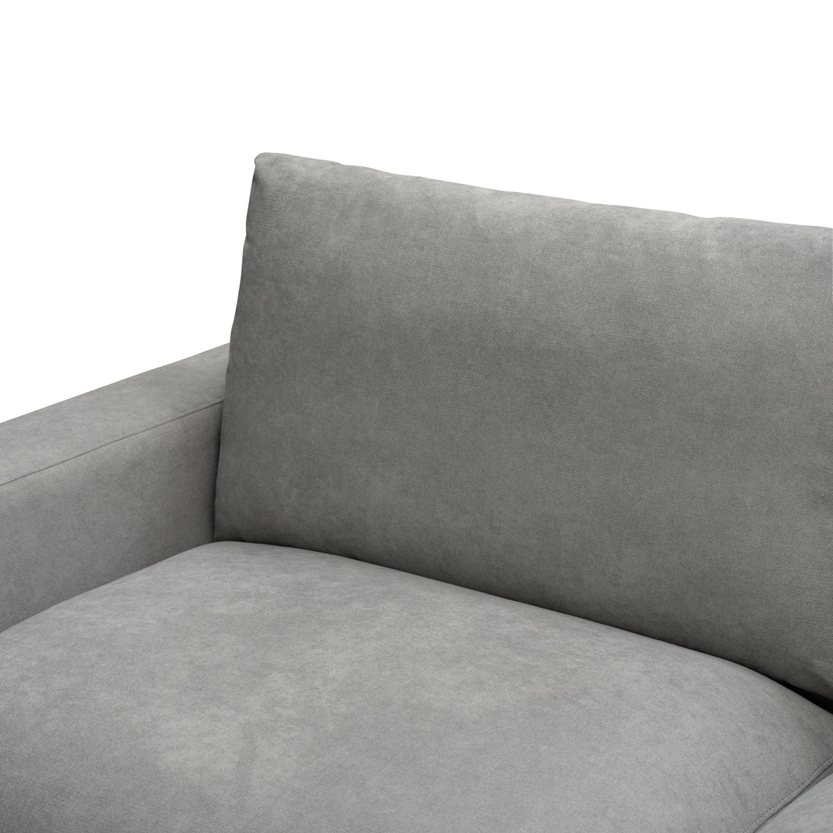 Hecate 2.5 Seater Fabric Sofa Lounge Light Grey