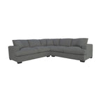Hecate 4 Seater Corner Modular Fabric Sofa Lounge Light Grey