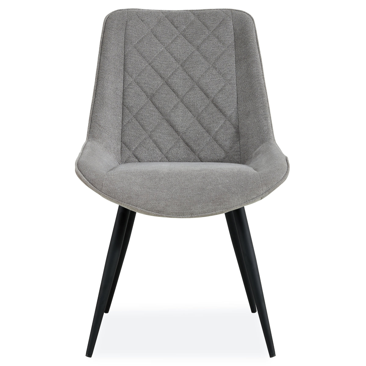 Helenium Set of 2 Dining Chair Grey 