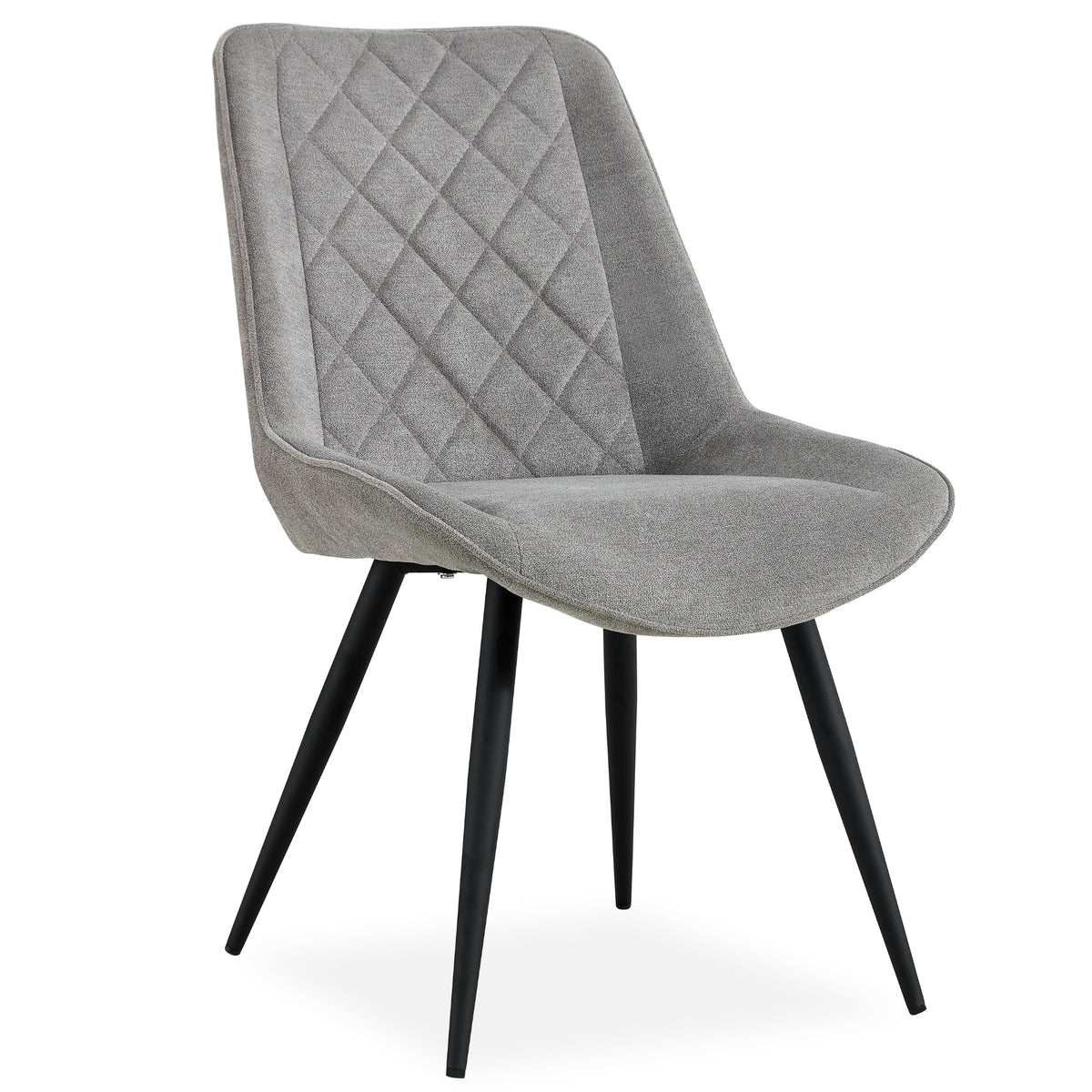 Helenium Set of 2 Dining Chair Grey 