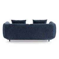 Henderson 3 Seater Chenille Sofa Navy