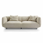 Henderson 4 Seater Chenille Sofa Natural