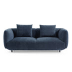 Henderson 4 Seater Chenille Sofa Navy